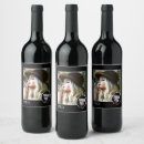 Recherche de coeur rouge bouteilles vin étiquettes Merci