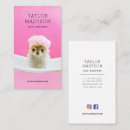 Recherche de toilettes cartes visite Pour animaux