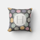 Recherche de pois coloré coussins Pastel