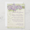 Recherche de lavendar invitations Vintage