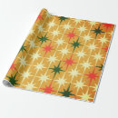 Recherche de rétro motif atomique papier cadeau Vintage