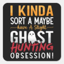 Recherche de paranormal autocollants Chasse aux fantômes