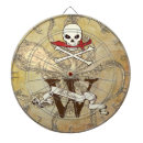 Recherche de pirates jeux de fléchettes Jolly roger