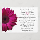 Zoek naar roze gerbera daisy uitnodigingen Elegant