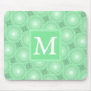 Recherche de pomme verte tapis souris Monogramme