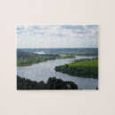 Recherche de rivière puzzles Bleu