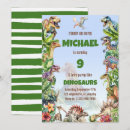 Recherche de tyrannosaurus invitations D'anniversaire de dinosaure