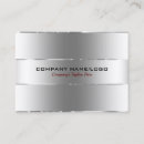 Zoek naar stainless visitekaartjes Metallic