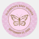 Recherche de pourpre de papillon autocollants Baby
