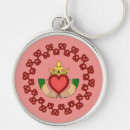 Recherche de coeur de claddagh porteclés Couronne