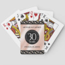 Recherche de 30ème anniversaire jeux de cartes Élégant