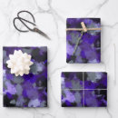 Recherche de feuille abstrait papier cadeau Bleu