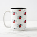 Recherche de coccinelle rouge tasses Bogue