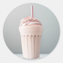Recherche de milkshake autocollants Lait secoué