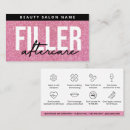 Recherche de lèvre cartes visite Salon de beauté