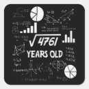 Recherche de mathématiques autocollants 60e anniversaire