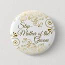 Zoek naar bruidegom buttons For her