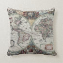 Recherche de vieille carte coussins Voyage