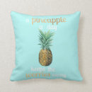 Recherche de ananas coussins Typographie