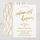 Recherche de dor invitations Feuille d'or