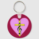 Zoek naar christelijk kruis sleutelhangers Liefde