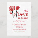 Zoek naar valentine party uitnodigingen Liefde