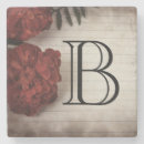 Recherche de verre fleurs de dessous de dessous de verres Monogramme