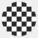 Recherche de damier noir autocollants Rétro
