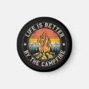 Recherche de feu de camp magnets Aventure