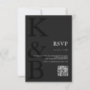 Recherche de monogrammes réponses cartons Élégant