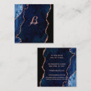 Recherche de monogramme abstrait cartes visite Moderne