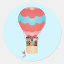 Recherche de ballon à air chaud autocollants Animal