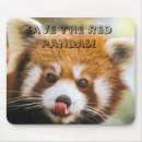 Recherche de panda rouge tapis souris Pandas