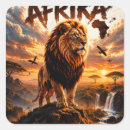 Recherche de tête de lion autocollants Faune