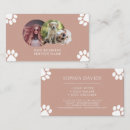 Zoek naar pet sitting visitekaartjes Modern