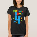 Recherche de 4th birthday tshirts Constructeur