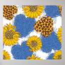 Zoek naar zonnebloemen posters Illustratie