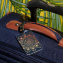 Recherche de mandala bagages étiquettes Élégant