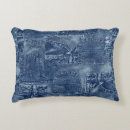 Recherche de denim coussins Aquarelle