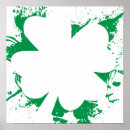 Recherche de héritage irlandais posters Shamrock