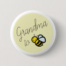 Recherche de baby shower jaune badges Grandmother