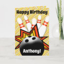 Recherche de de bowling anniversaire cartes Quilles