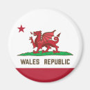 Recherche de drapeau pays de galles magnets Souillé