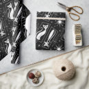 Recherche de rétro motif atomique papier cadeau Étoiles