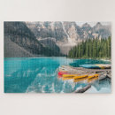 Recherche de lac de moraine puzzles Alberta