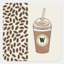 Recherche de caféine autocollants Grains de café