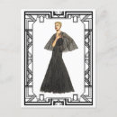 Recherche de beauté vintage cartes postales Mode