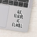 Recherche de citation féministe autocollants Féminisme