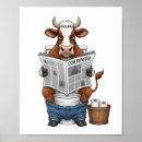 Zoek naar boerderijdieren posters Koe