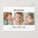 Recherche de naissance de bébé cartes postales New parents